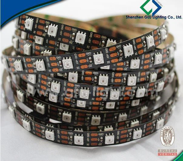 5V digital magic dream color ws2812/2812b 5050 addressable rgb led flex strip