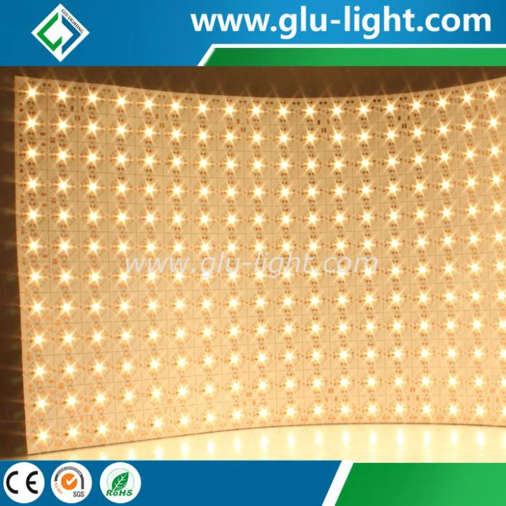 Custom size 12V/24V 24*48cm Bi Color high CRI Ra97 led flexible sheet with >90 R value