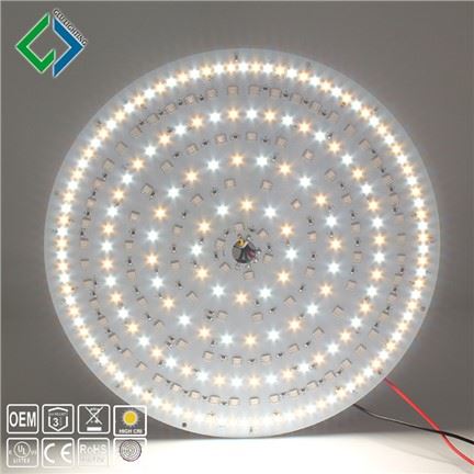 High CRI Round 10 hüvelykes led RGB Bi Color Ra95 Alu Led panel filmhez / filmkészlethez